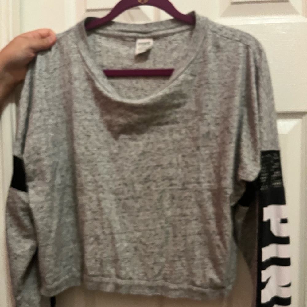 Sweater top with fishnet